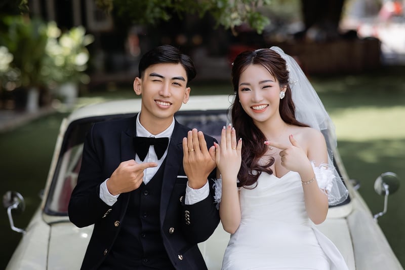 Groom in Wedding Suit